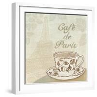 Cafe de Paris-Erin Clark-Framed Giclee Print