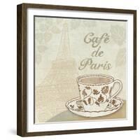 Cafe de Paris-Erin Clark-Framed Giclee Print