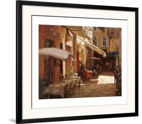 Café de Provence-Leonard Wren-Framed Art Print