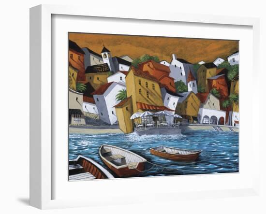 Cafe del Mar-Miguel Freitas-Framed Giclee Print