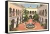 Cafe del Rey Moro, Balboa Park, San Diego, California-null-Framed Stretched Canvas