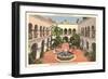 Cafe del Rey Moro, Balboa Park, San Diego, California-null-Framed Art Print