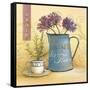 Cafe Des Fleurs-Angela Staehling-Framed Stretched Canvas