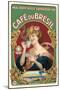 Cafe Du Bresil Label-Found Image Press-Mounted Giclee Print