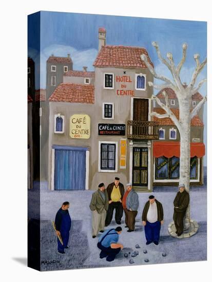Cafe Du Centre-Margaret Loxton-Stretched Canvas