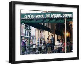 Cafe Du Monde, New Orleans, Louisiana, USA-Charles Bowman-Framed Photographic Print