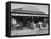 Cafe Du Monde-null-Framed Stretched Canvas