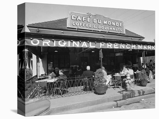 Cafe Du Monde-null-Stretched Canvas