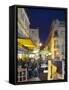 Cafe du Nuit, Arles, Provence, France-Doug Pearson-Framed Stretched Canvas