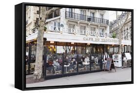 Cafe Du Trocadero, Trocadero, Paris, Ile De France, France, Europe-Markus Lange-Framed Stretched Canvas