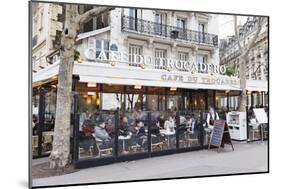 Cafe Du Trocadero, Trocadero, Paris, Ile De France, France, Europe-Markus Lange-Mounted Photographic Print