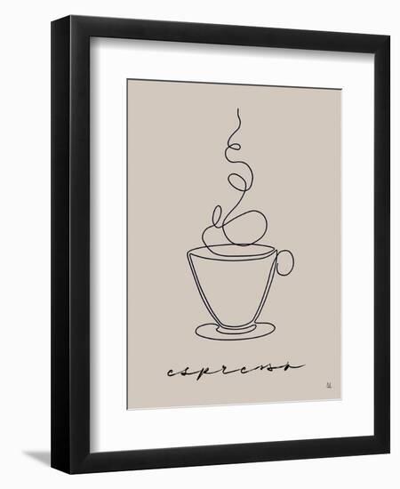 Cafe Espresso-Sarah Adams-Framed Art Print