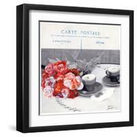 Cafe Fleur-Lizie-Framed Art Print