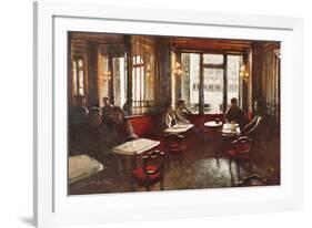 Cafe Florian, Venice-Clive McCartney-Framed Giclee Print
