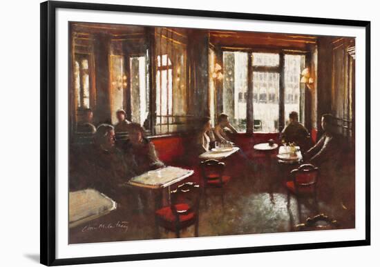 Cafe Florian, Venice-Clive McCartney-Framed Giclee Print