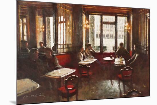 Cafe Florian, Venice-Clive McCartney-Mounted Giclee Print