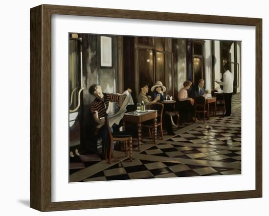 Cafe Florian-Dale Kennington-Framed Giclee Print