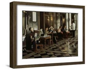 Cafe Florian-Dale Kennington-Framed Giclee Print