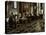 Cafe Florian-Dale Kennington-Stretched Canvas