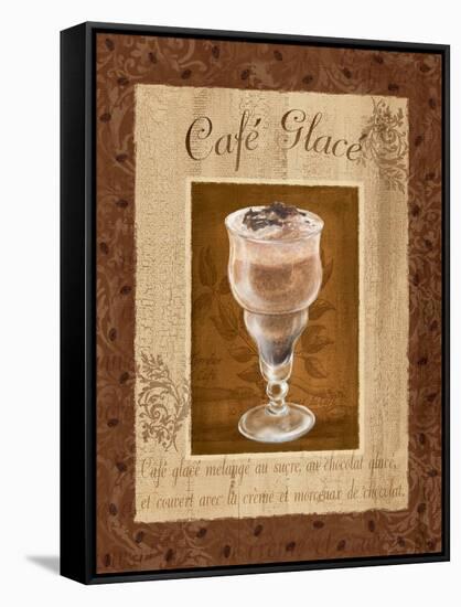 Cafe Glace-Maria Trad-Framed Stretched Canvas