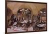 Cafe Griensteidl, Vienna, 1890-Reinhold Volkel-Framed Giclee Print