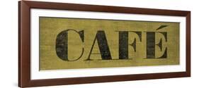 Cafe III-N. Harbick-Framed Art Print