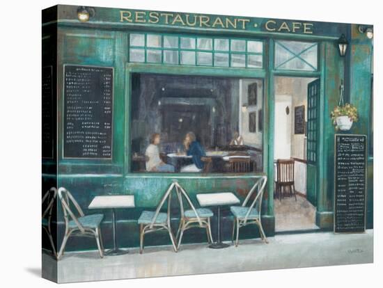 Café Impressions 1-Norman Wyatt Jr.-Stretched Canvas