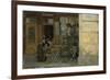 Cafe in Dieppe, C. 1884-5-Walter Richard Sickert-Framed Giclee Print