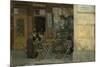 Cafe in Dieppe, C. 1884-5-Walter Richard Sickert-Mounted Giclee Print