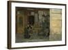 Cafe in Dieppe, C. 1884-5-Walter Richard Sickert-Framed Giclee Print