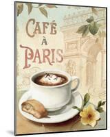 Cafe in Europe I-Lisa Audit-Mounted Print