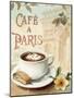 Cafe in Europe I-Lisa Audit-Mounted Premium Giclee Print