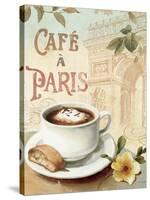 Cafe in Europe I-Lisa Audit-Stretched Canvas