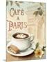 Cafe in Europe I-Lisa Audit-Mounted Premium Giclee Print