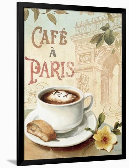 Cafe in Europe I-Lisa Audit-Framed Premium Giclee Print