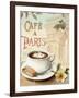 Cafe in Europe I-Lisa Audit-Framed Art Print