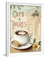 Cafe in Europe I-Lisa Audit-Framed Art Print