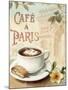 Cafe in Europe I-Lisa Audit-Mounted Art Print