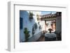 Cafe in Lijiang Old Town, UNESCO World Heritage Site, Lijiang, Yunnan, China, Asia-Andreas Brandl-Framed Photographic Print