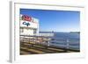 Cafe in Malibu Pier, Los Angeles, USA-Fran?oise Gaujour-Framed Photographic Print