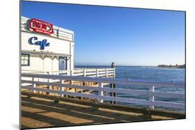 Cafe in Malibu Pier, Los Angeles, USA-Fran?oise Gaujour-Mounted Photographic Print