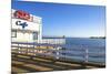 Cafe in Malibu Pier, Los Angeles, USA-Fran?oise Gaujour-Mounted Photographic Print