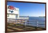 Cafe in Malibu Pier, Los Angeles, USA-Fran?oise Gaujour-Framed Photographic Print