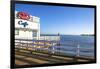 Cafe in Malibu Pier, Los Angeles, USA-Fran?oise Gaujour-Framed Photographic Print