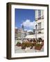 Cafe in Market Square, Old Town, Wroclaw, Silesia, Poland, Europe-Frank Fell-Framed Photographic Print