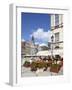 Cafe in Market Square, Old Town, Wroclaw, Silesia, Poland, Europe-Frank Fell-Framed Photographic Print