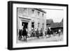 Café in Mouland, Destroyed by Germans, First World War, 1914-null-Framed Giclee Print