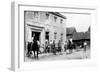 Café in Mouland, Destroyed by Germans, First World War, 1914-null-Framed Giclee Print