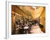 Cafe in the Old Town, Monaco, Cote d'Azur-Angelo Cavalli-Framed Photographic Print