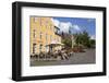 Cafe in Torvet Square, Hillerod, Zealand, Denmark, Europe-Stuart Black-Framed Photographic Print